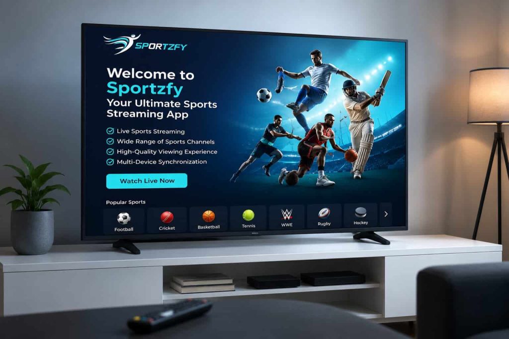 sportzfy app for smart tv